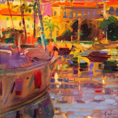 Porto del sud della Francia da Peter Graham (Contemporary)
