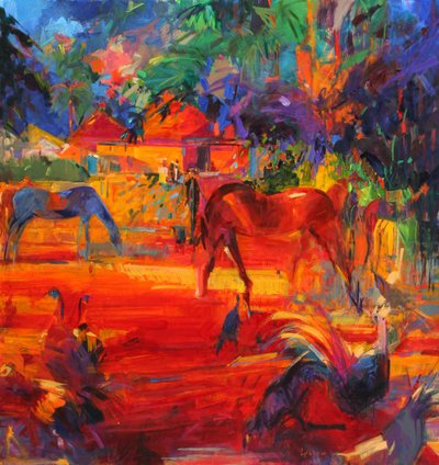 Pastorale di Tahiti da Peter Graham (Contemporary)