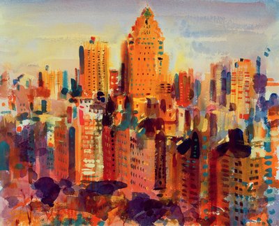 Upper Manhattan (2000) da Peter Graham (Contemporary)