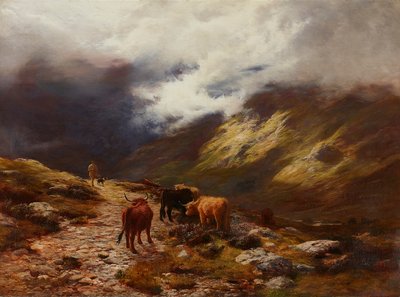 Una strada di montagna da Peter Graham