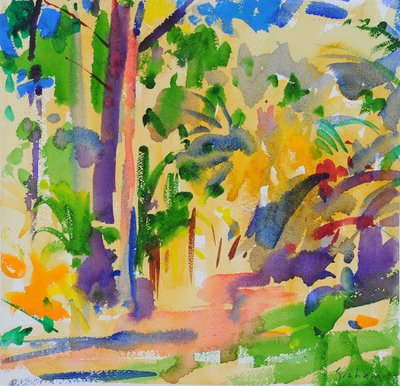 Foresta pluviale di Maui, 2023 da Peter Graham