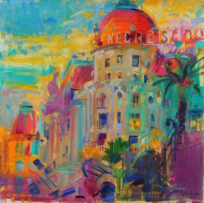 Promenade des Anglais, Tramonto, 2023 da Peter Graham
