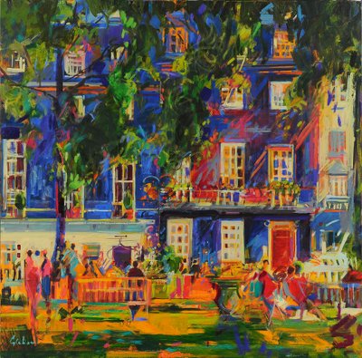 Il Usignolo Cantava, Berkeley Square, 2023 da Peter Graham