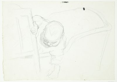 Bambino nella culla da Peter Hansen