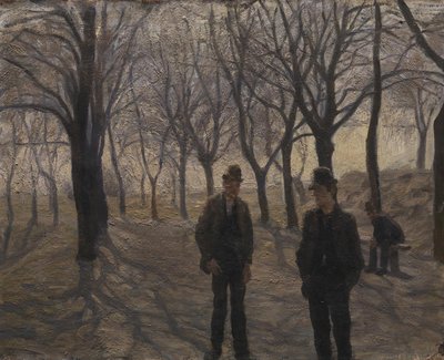 Le mura di Christianshavn. Primavera da Peter Hansen