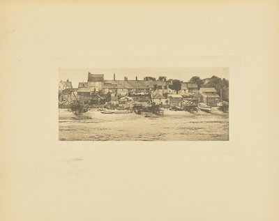Un angolo della vecchia Yarmouth da Peter Henry Emerson