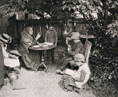 Una scuola di dame, 1887 da Peter Henry Emerson