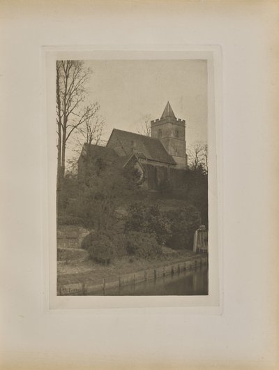 Chiesa di Amwell da Peter Henry Emerson