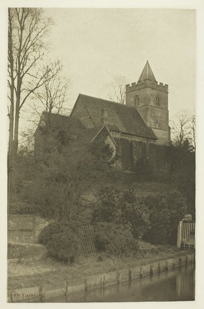 Chiesa di Amwell da Peter Henry Emerson