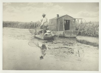 La casa di un cacciatore di anguille da Peter Henry Emerson