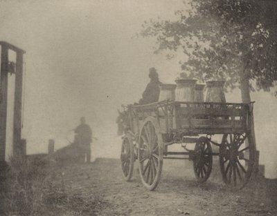 At the Ferry-A Misty Morning,1890-1891, stampato nel 1893 (foto) da Peter Henry Emerson