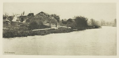 Campo di mattoni sul fiume Bure (Norfolk) da Peter Henry Emerson