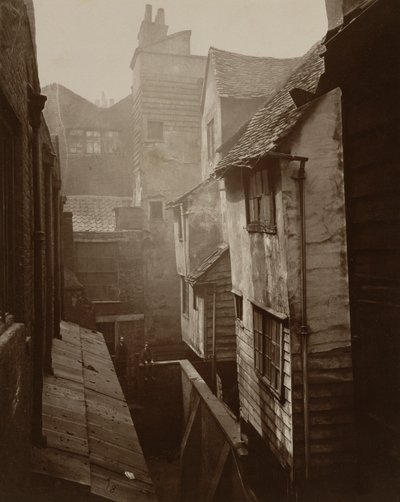 Fiera del tessuto, Smithfield c.1875 da Peter Henry Emerson