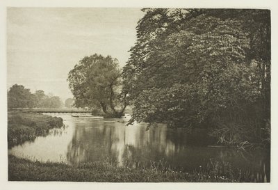 Torrente Crow-Island, fiume Wye da Peter Henry Emerson