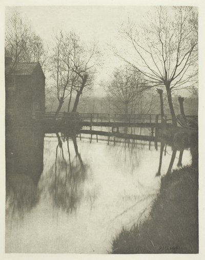 Passerella vicino a Chingford da Peter Henry Emerson