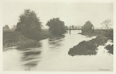 Passerella vicino a Tottenham da Peter Henry Emerson