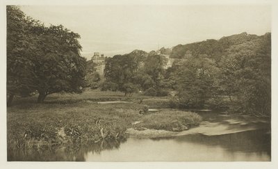 Haddon Hall, dai prati da Peter Henry Emerson