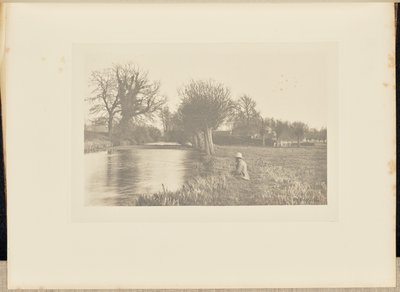 Casetta del custode, pesca di Amwell Magna da Peter Henry Emerson