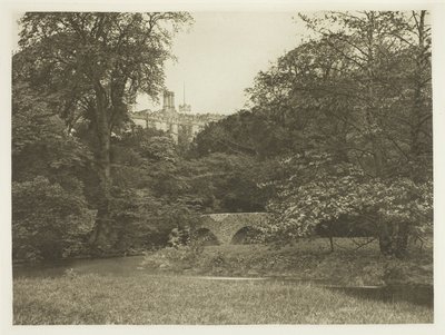 Ponte di Lady Dorothy, Haddon Hall da Peter Henry Emerson