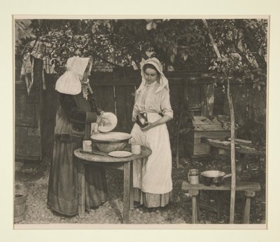 Signora Peck e Mary Critten da Peter Henry Emerson