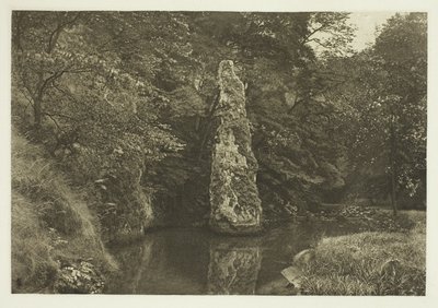"Piscina del luccio". Beresford Dale da Peter Henry Emerson
