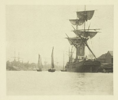 Ritorno dei pescatori di gamberi da Peter Henry Emerson