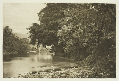 Ponte di Rowsley, sul Derwent da Peter Henry Emerson