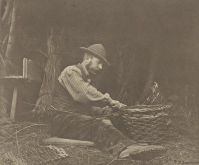 Il cestaio. [Norfolk.] da Peter Henry Emerson