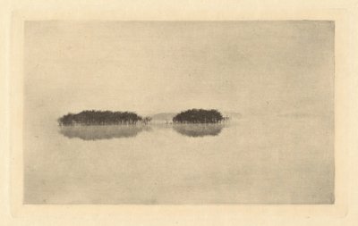 La laguna solitaria, entro o prima del 1895 da Peter Henry Emerson