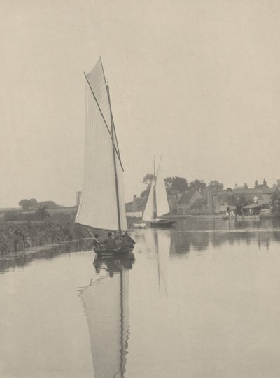 Il villaggio di Horning da Peter Henry Emerson