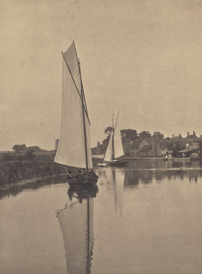 Il villaggio di Horning da Peter Henry Emerson