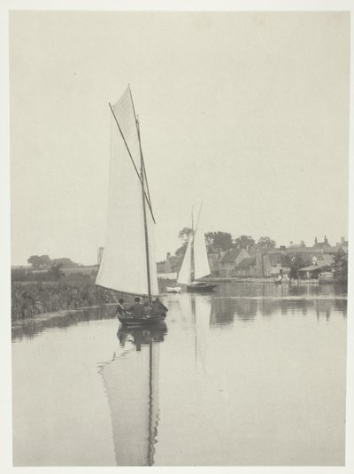 Il villaggio di Horning da Peter Henry Emerson