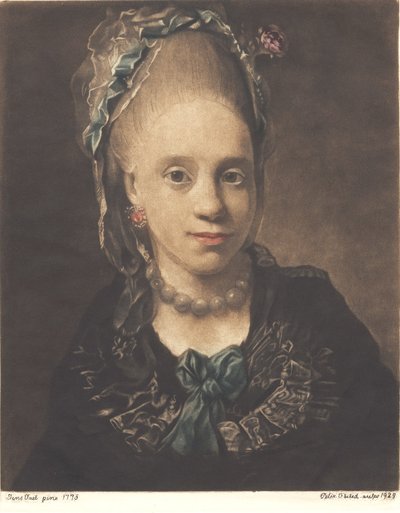 Ritratto di una signora da Peter Vilhelm Ilsted