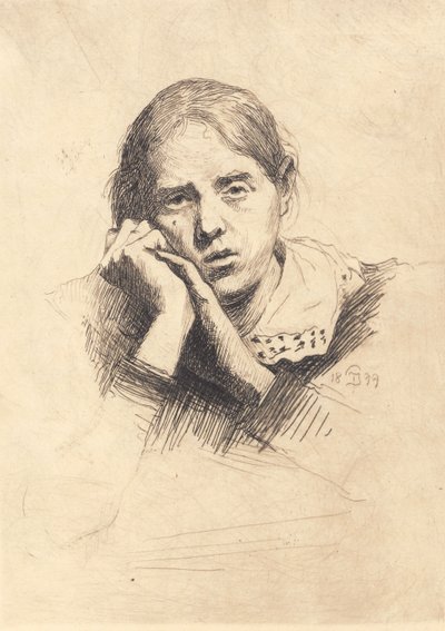 Ritratto di mia moglie da Peter Vilhelm Ilsted
