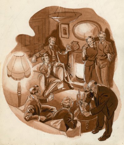 Scena domestica degli anni 