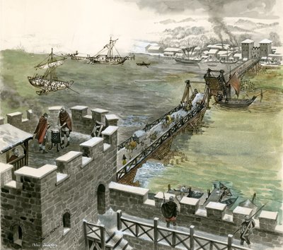 Ponte sul Tamigi costruito dai Romani da Peter Jackson