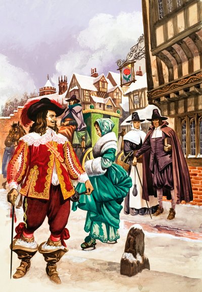 Cavaliere nella Londra del XVII secolo da Peter Jackson