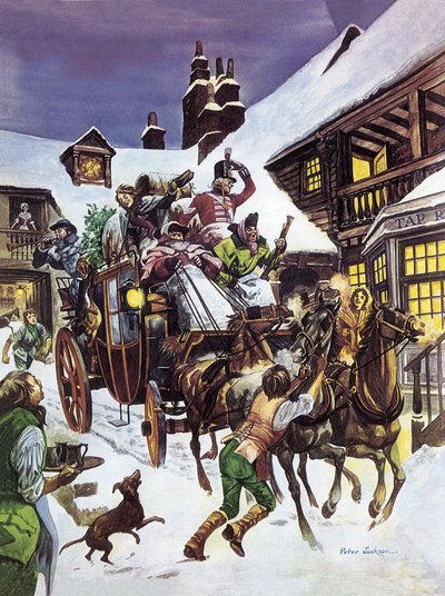 Giorno di Natale nel XVIII secolo da Peter Jackson