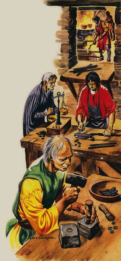 Coniatori di monete al tempo di Re Edoardo I da Peter Jackson