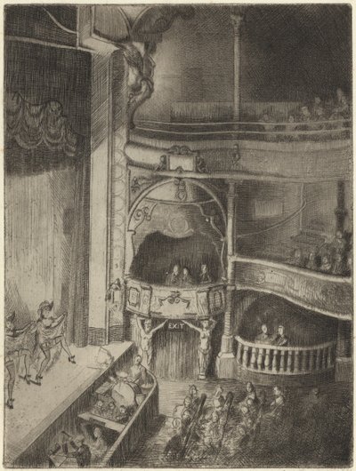 Ragazze danzanti in un teatro da Peter Jackson