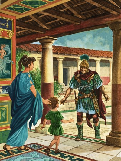 Comfort domestici in epoca romana da Peter Jackson