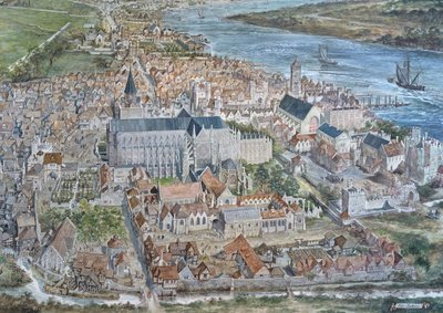La vecchia Londra ricostruita: La città di Westminster da Peter Jackson
