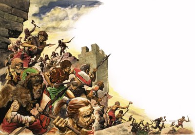 I guerrieri Pitti invadono la Britannia da Peter Jackson