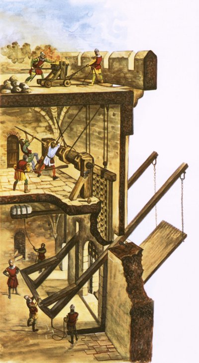 Sollevamento del ponte levatoio da Peter Jackson