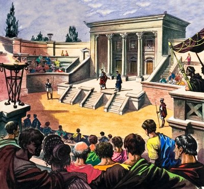 Teatro romano in Gran Bretagna da Peter Jackson