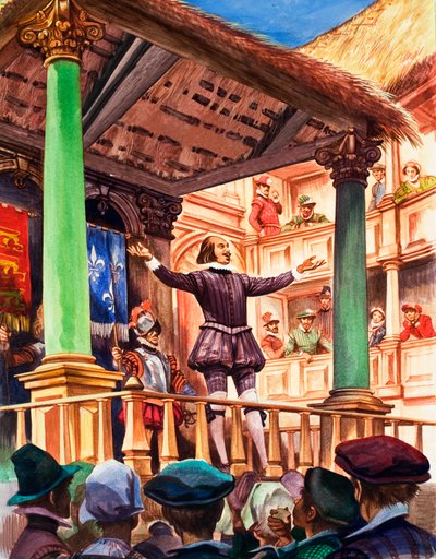 Shakespeare sul palco del nuovo Globe Theatre da Peter Jackson