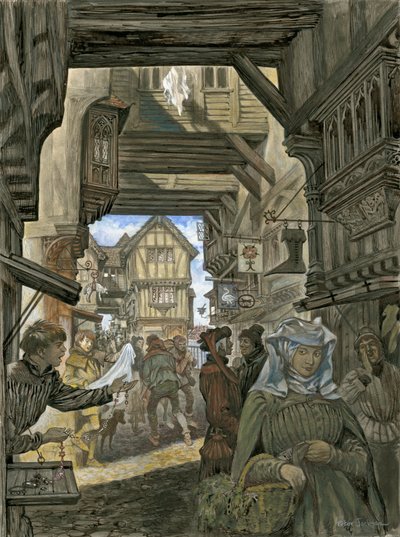 Shopping sul vecchio Ponte di Londra da Peter Jackson