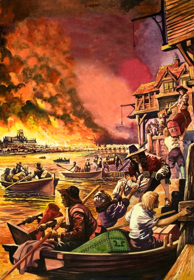 Il grande incendio di Londra da Peter Jackson