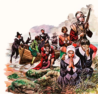 I Padri Pellegrini sbarcano in America da Peter Jackson