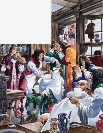 La meravigliosa storia della Gran Bretagna: Un negozio di barbiere-chirurgo occupato da Peter Jackson